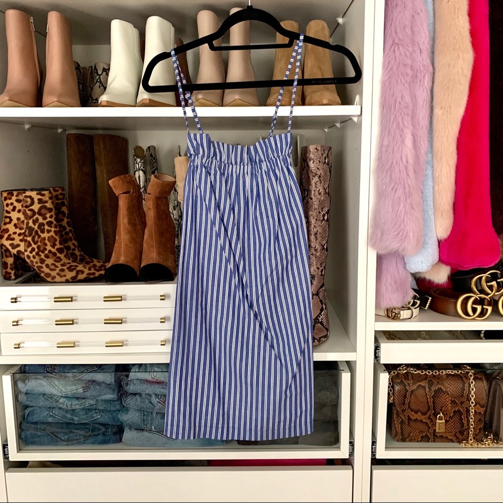 Blue Stripe buddy love dress